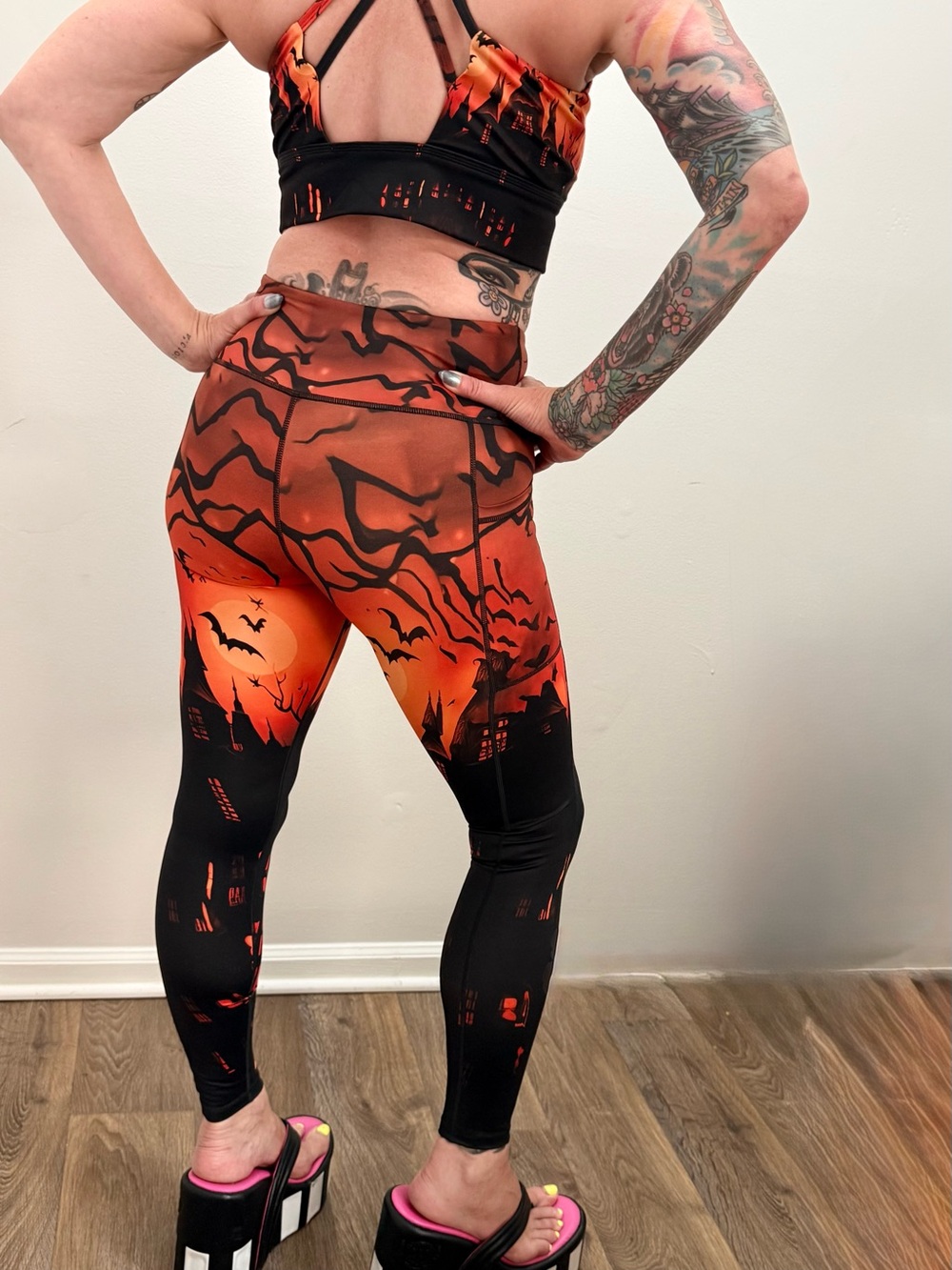 Constantly Varied Gear Halloween Sunset Sports Bra & Leggings Set - Picture 3 of 11